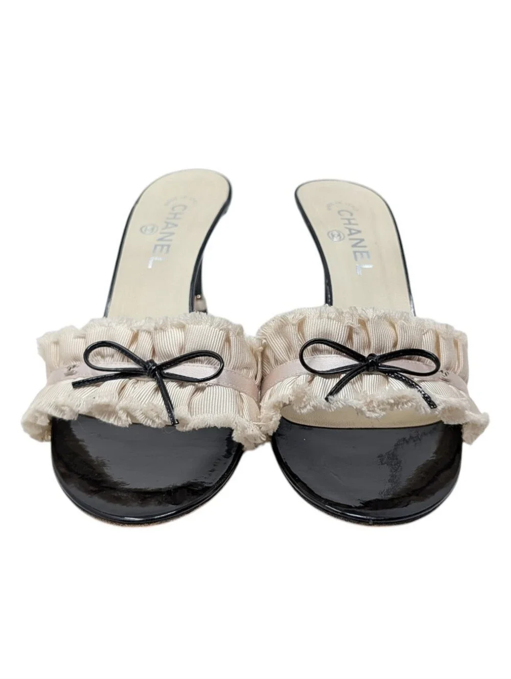 CHANEL slide mules